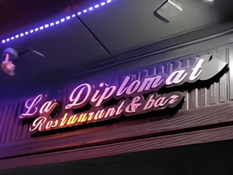 a Diplomat bar and Resturent