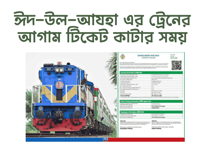 Bangladesh Railway Releases Schedule for Advance Eid Train Tickets for 2026